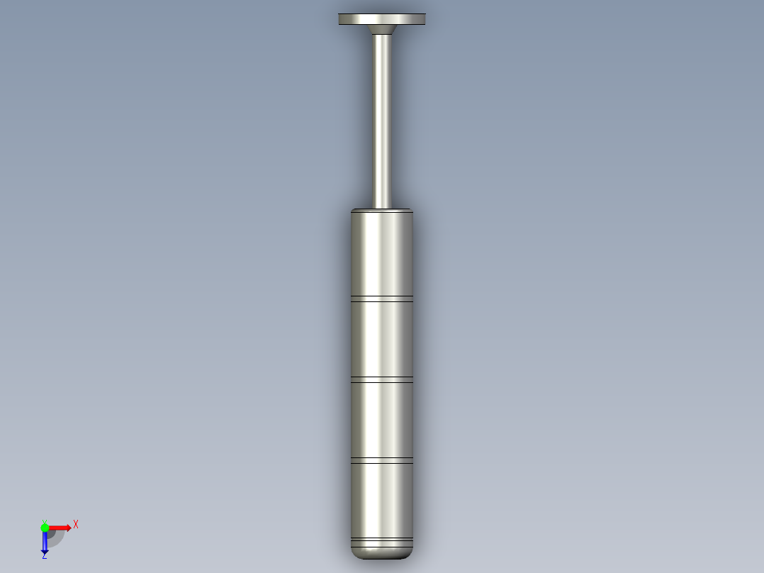 三色灯CTL50-3TJ-24V俯视图