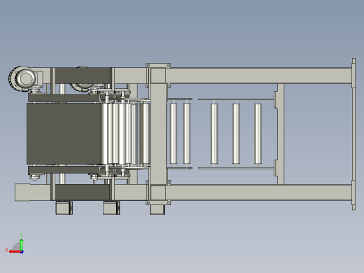 三层立体鉴别输送带后视缩略图