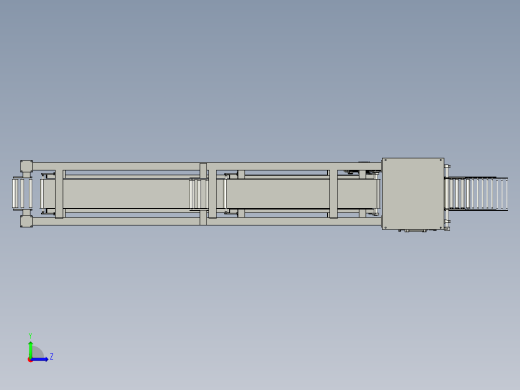 三层立体鉴别输送带左视缩略图