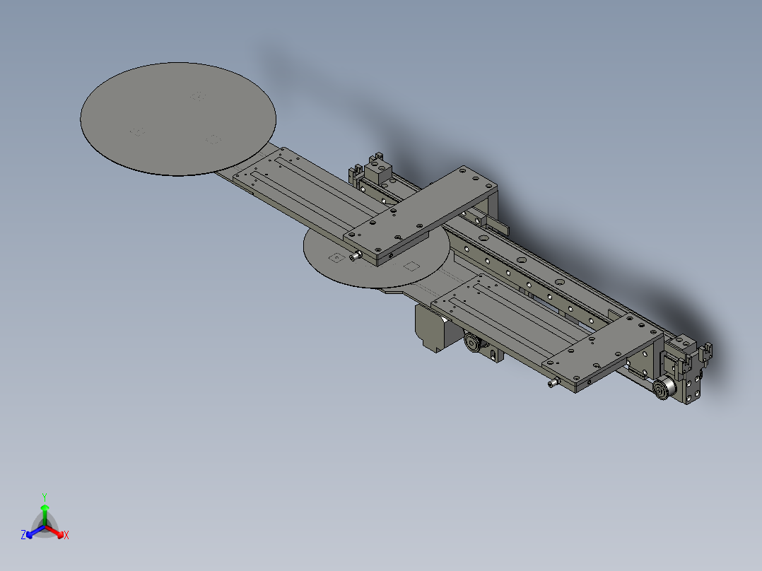 取放wafer真空组件主视图