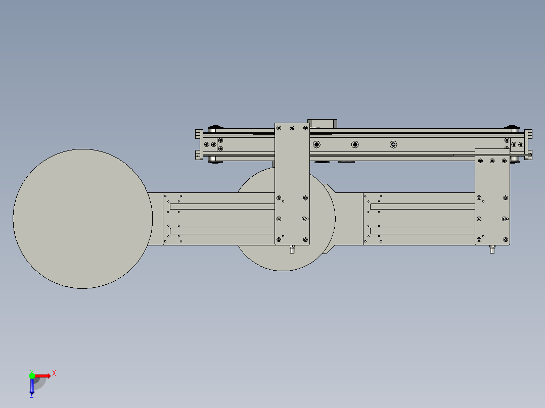 取放wafer真空组件俯视图