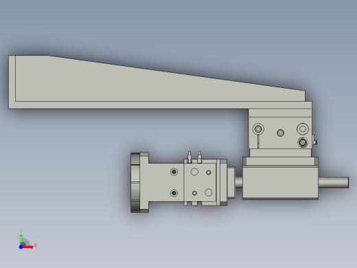 DYDJ-F2铁芯搬移装配体前视缩略图