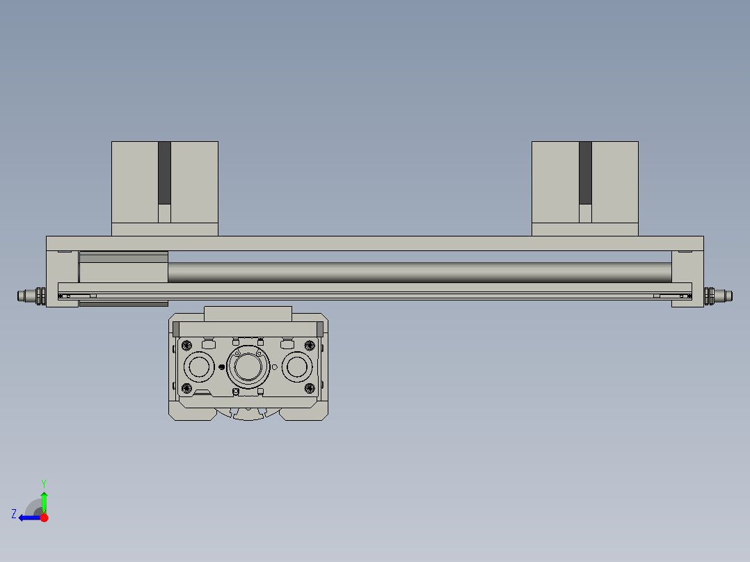 DYDJ-F2铁芯搬移装配体右视图
