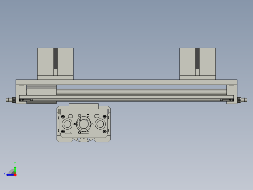 DYDJ-F2铁芯搬移装配体右视缩略图