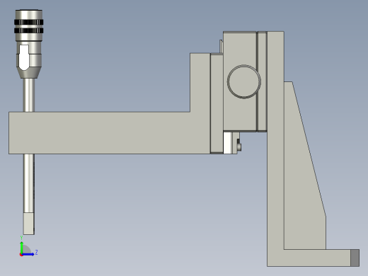 020200端面探伤部件左视缩略图