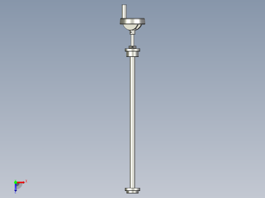 梯形丝杆支座组件俯视缩略图