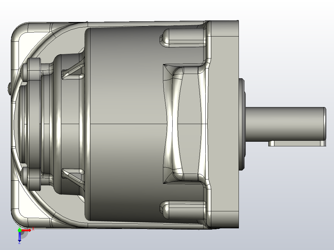 交流减速机5IK40RGU-C(5GU3RT-180RT)新俯视图