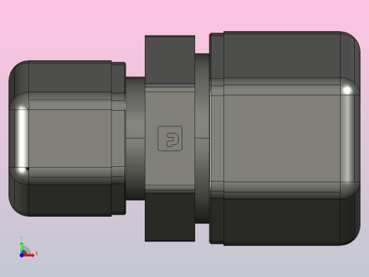 活接头P10UC6前视缩略图