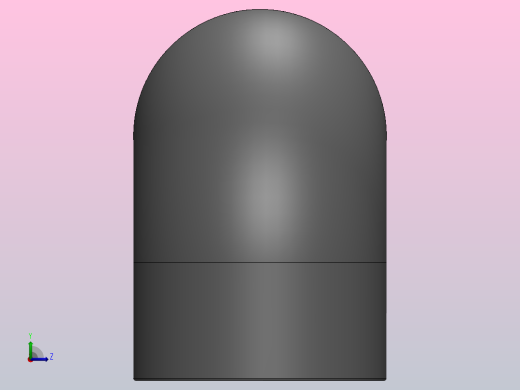 UPVC 90°弯头(DN40)的模型左视缩略图