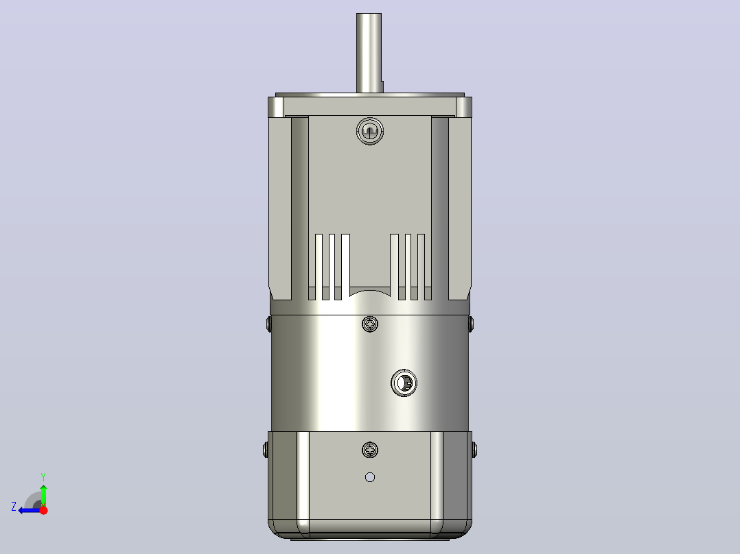 常规减速机5IK60A-AB.CB.S3B.S4B-STEP系列右视图