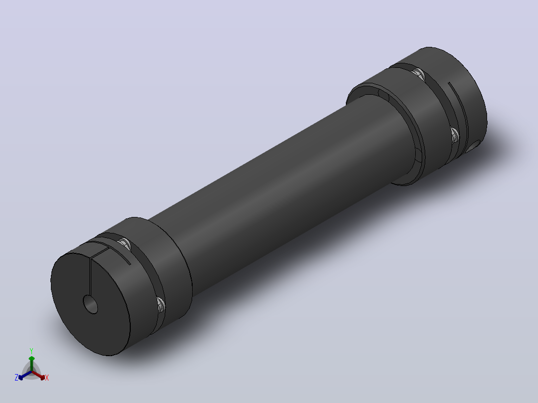 SHDL加长型联轴器[SHDL-56CW-10W×16W-250L]主视图