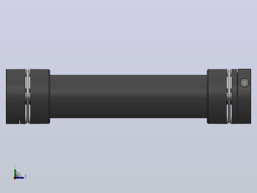 SHDL加长型联轴器[SHDL-56CW-10W×16W-250L]左视缩略图