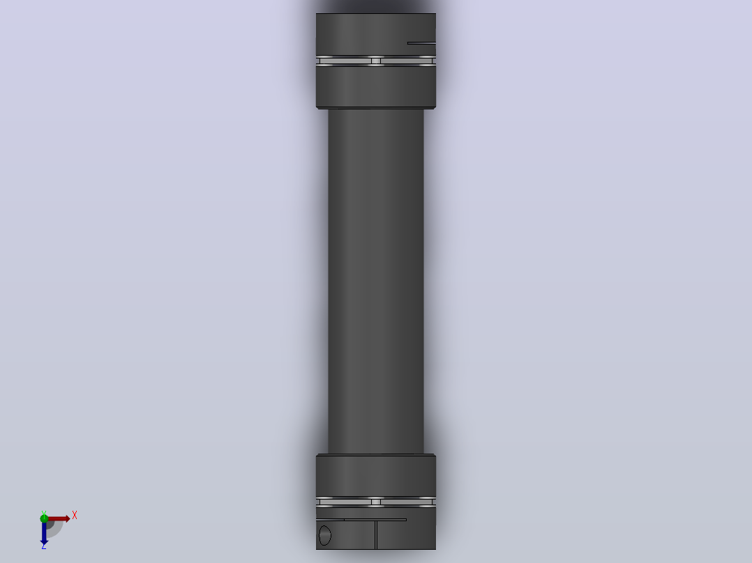 SHDL加长型联轴器[SHDL-56CW-10W×16W-250L]俯视图