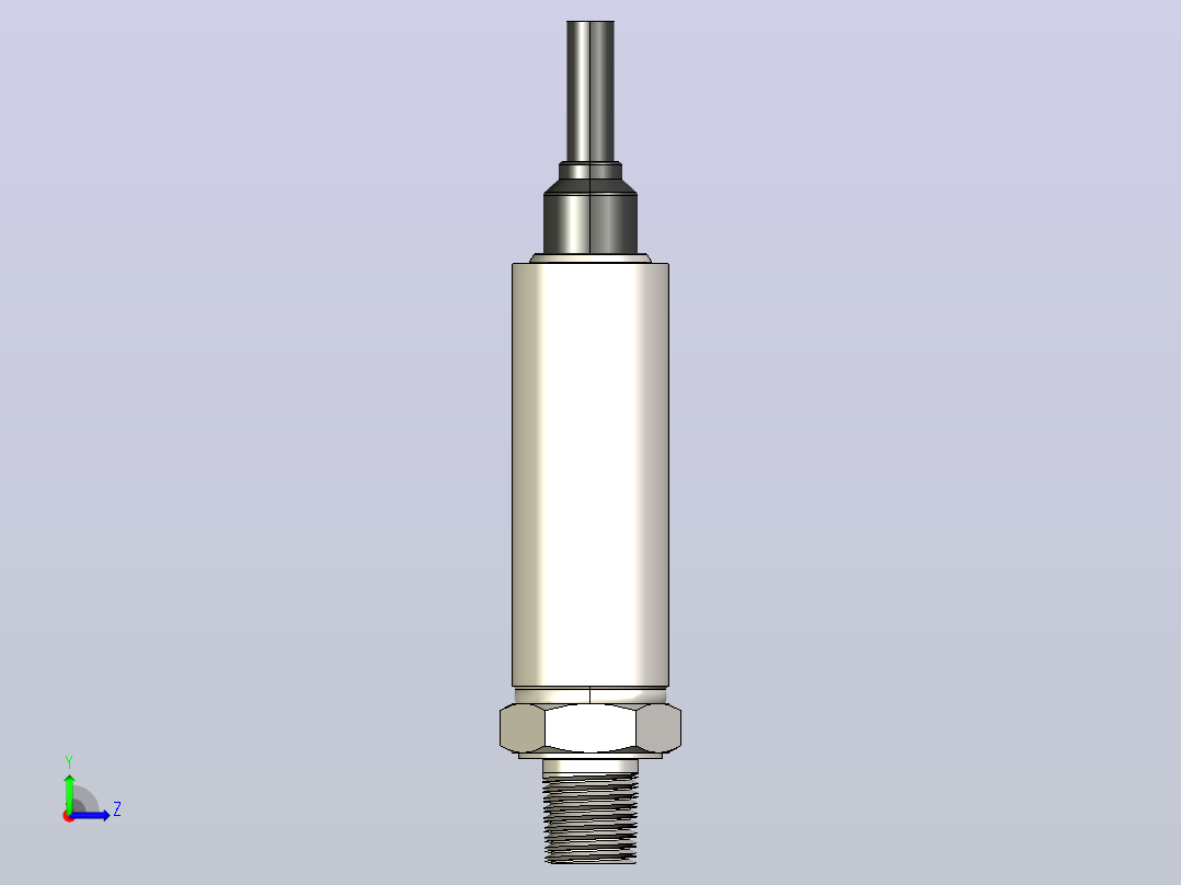 Omega PX409高精度压力传感器左视图