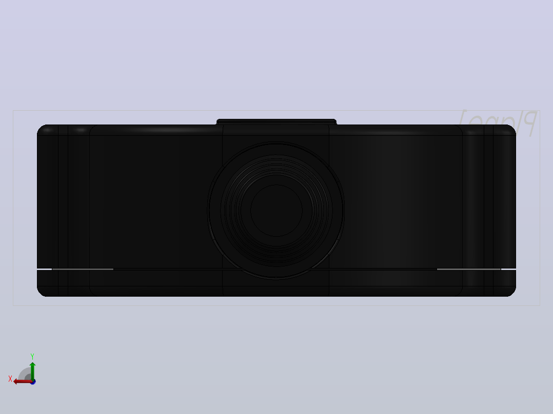 DB25 分线连接器后视图