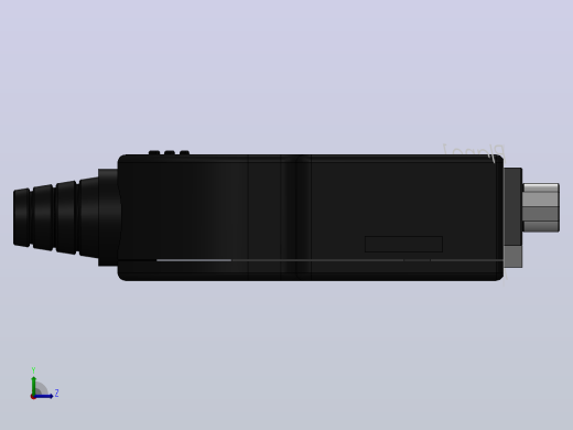 DB25 分线连接器左视缩略图