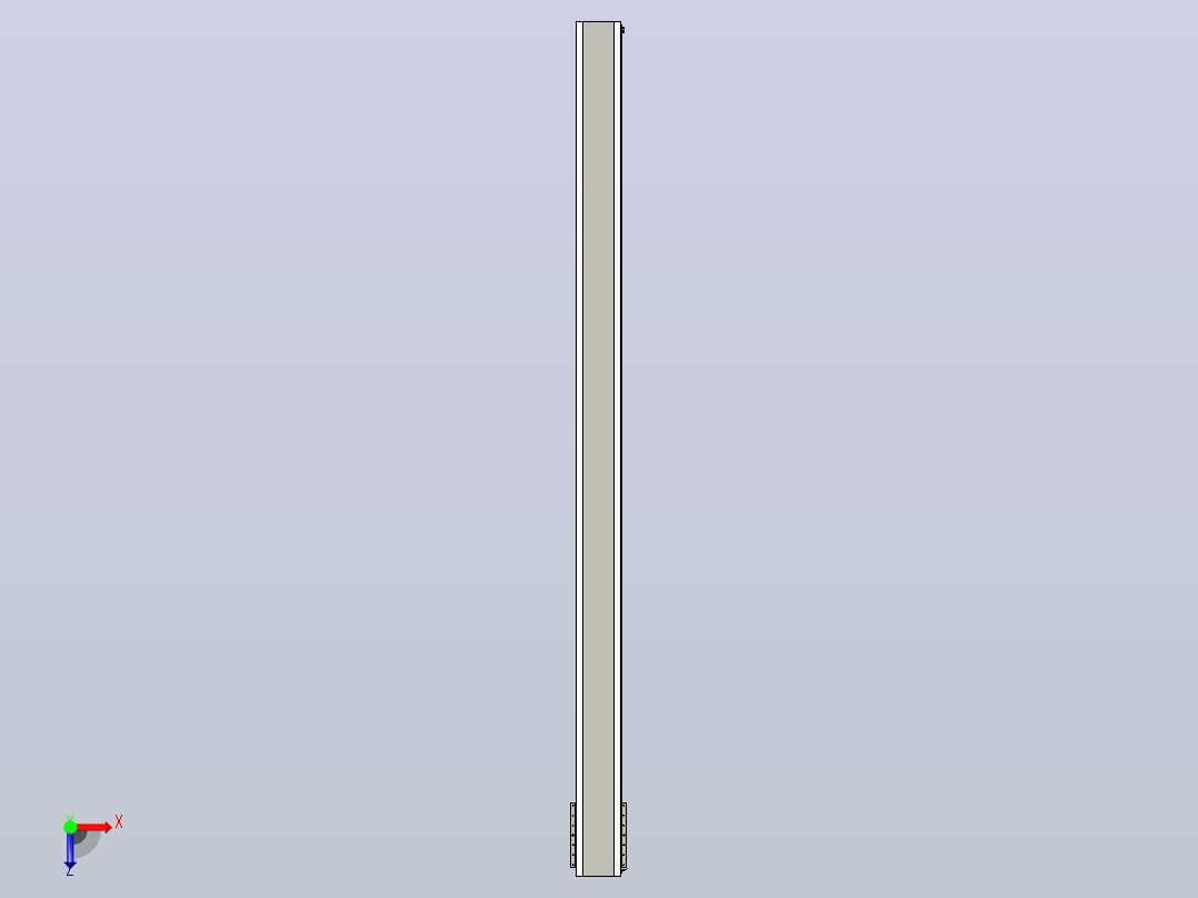 直驱直线电机轴TPA-LNP-230D-P33-L3900-C-1-3-C-10-N3(磁栅尺)俯视图
