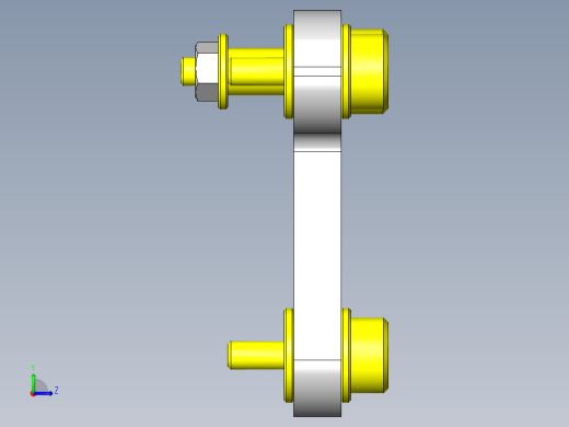 抬起多个工件的机构左视缩略图