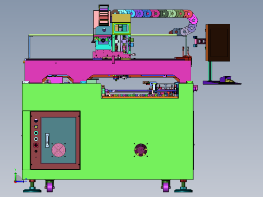 落地式阀体组装设备sw18左视缩略图