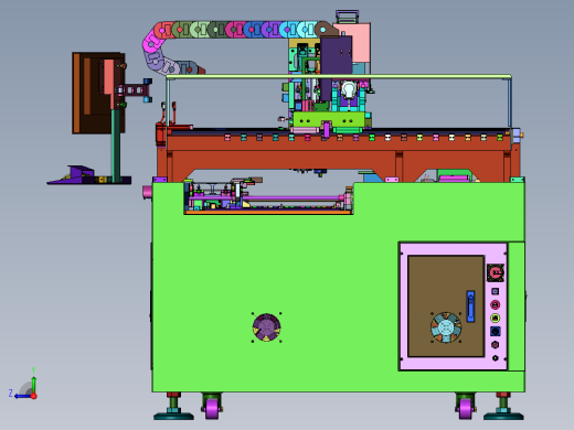 落地式阀体组装设备sw18右视缩略图