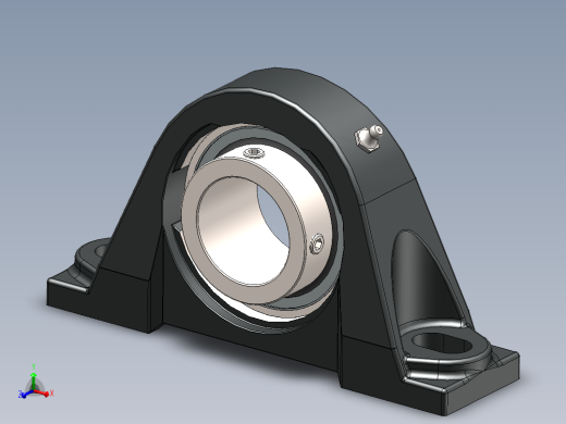solidworks 铁姆肯公司sa系列轴承座