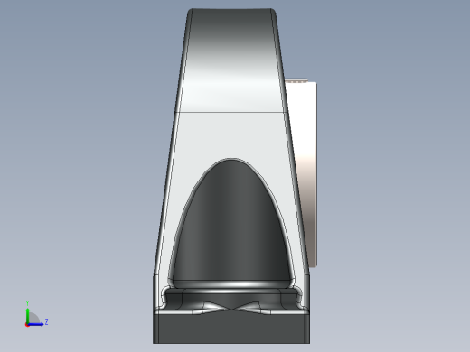 solidworks 铁姆肯公司sa系列轴承座左视缩略图