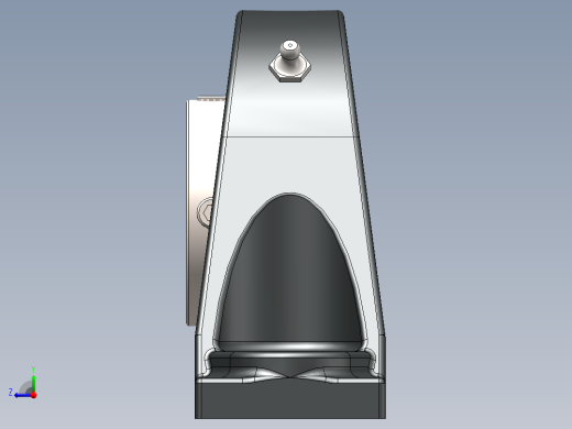 solidworks 铁姆肯公司sa系列轴承座右视缩略图