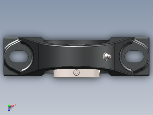 solidworks 铁姆肯公司sa系列轴承座俯视缩略图