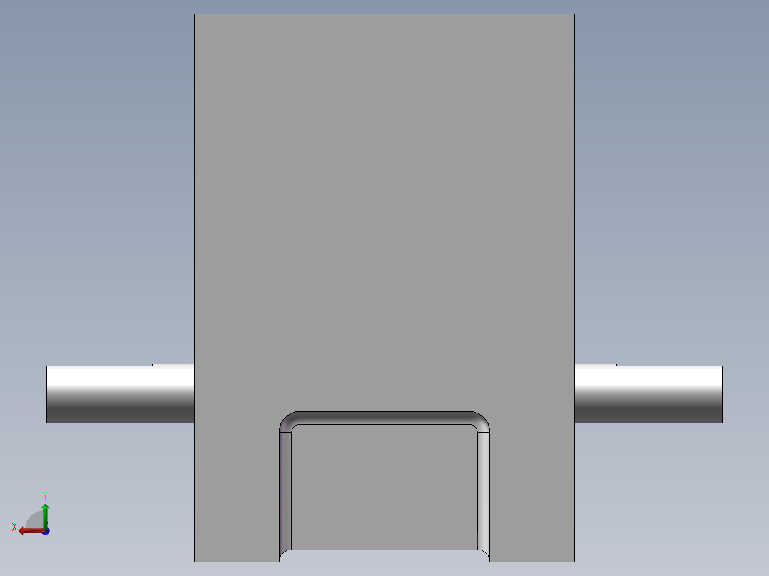 恒技45DF凸缘型分割器后视图