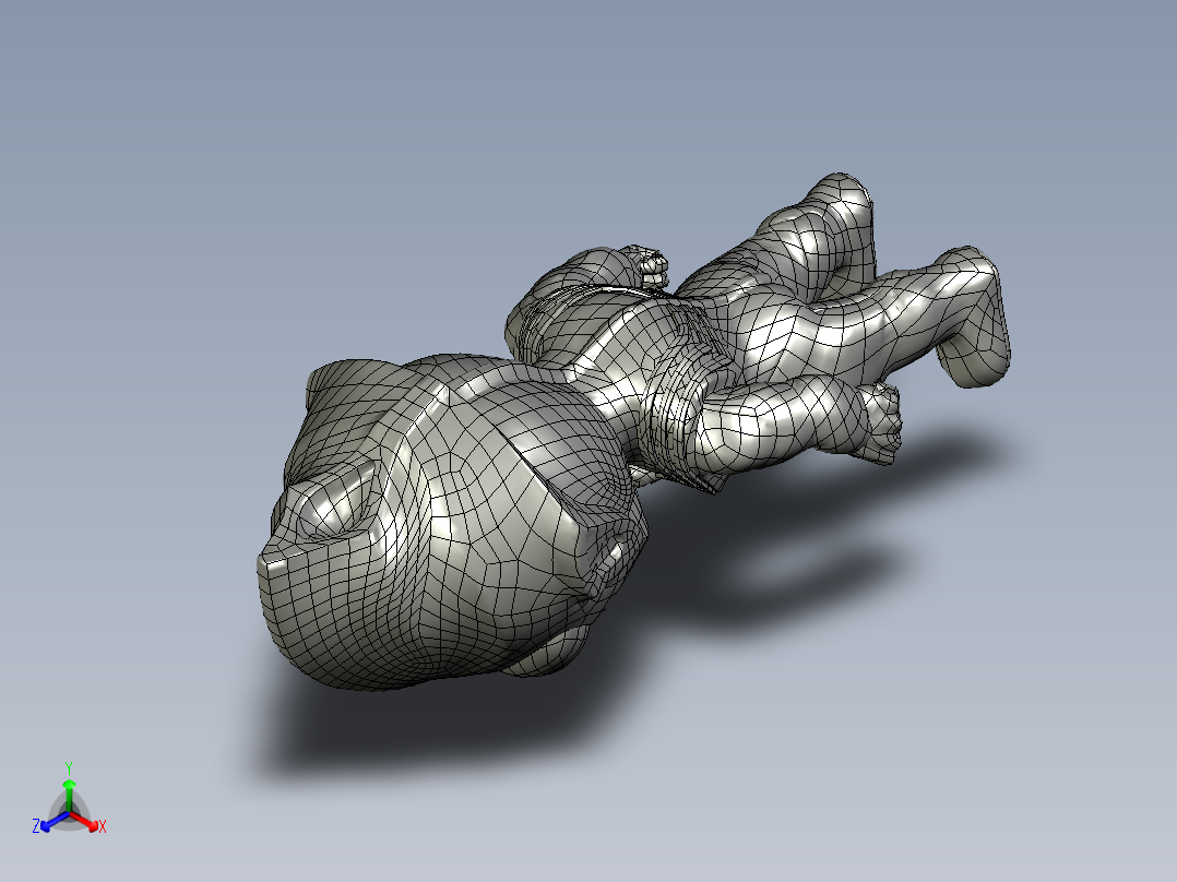 奥特曼正等轴测图