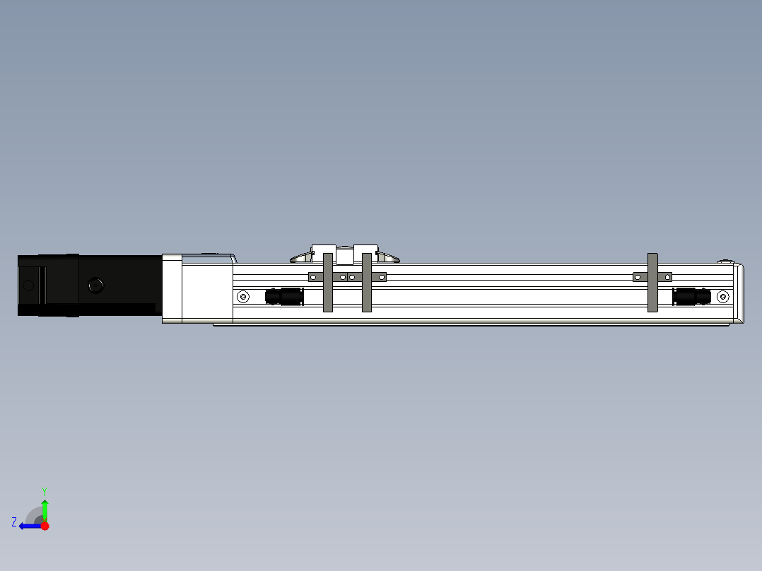 Toyo东佑达直线模组-ECH5-200-BC右视图