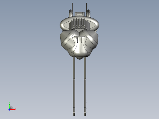 B27-蜻蜓型间谍无人机模型前视缩略图