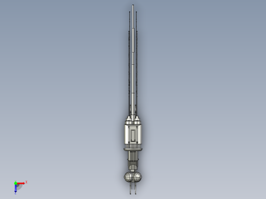 B27-蜻蜓型间谍无人机模型俯视缩略图