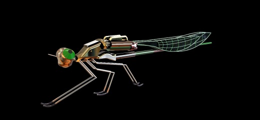 B27-蜻蜓型间谍无人机模型缩略图