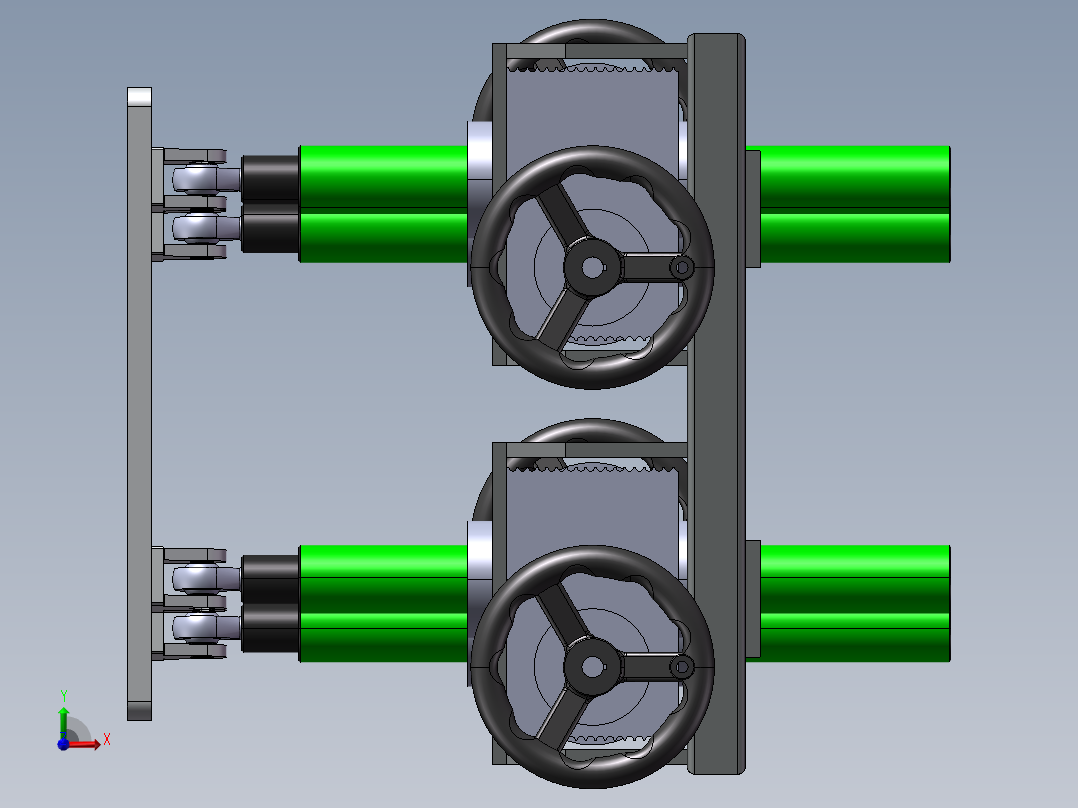 调姿平台前视图