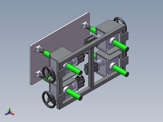 调姿平台正等轴测缩略图