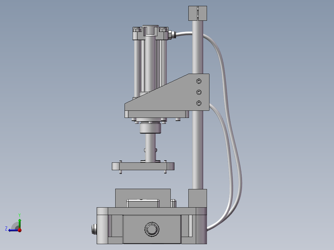 一般治具机架右视图