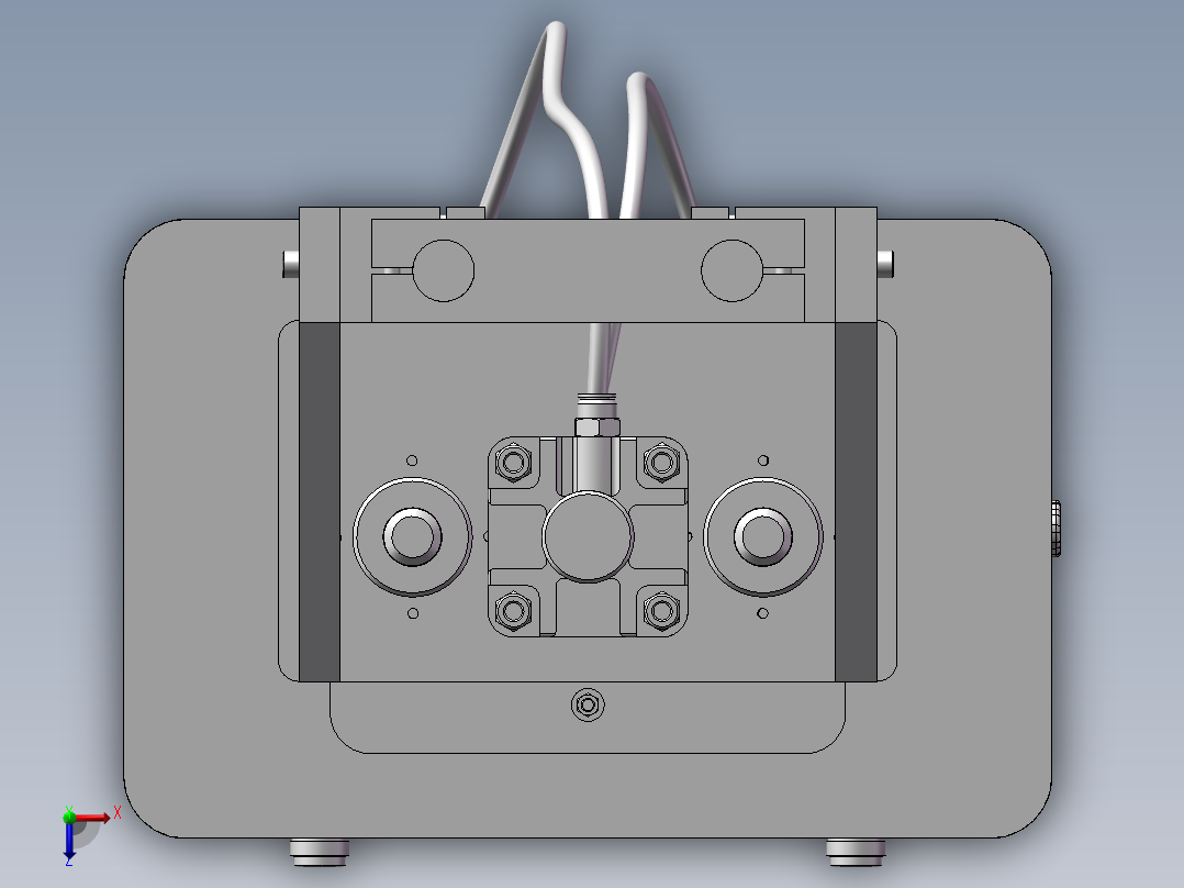 一般治具机架俯视图