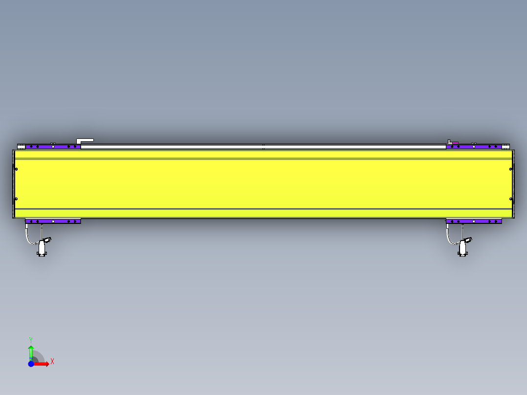 威洛博VL系列3d模型模组2VL22H2Y-S1150前视图