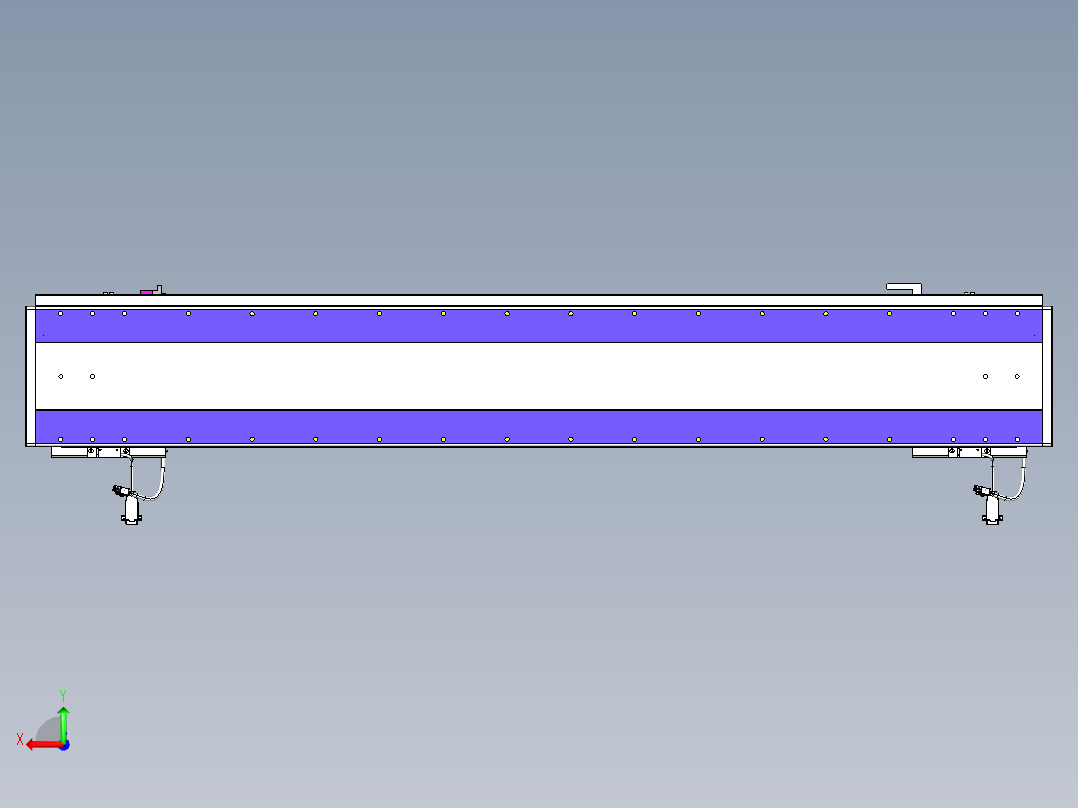 威洛博VL系列3d模型模组2VL22H2Y-S1150后视图