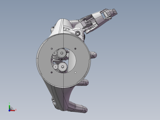 仿生假手指结构设计