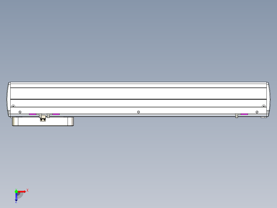 威洛博LC系列3d模型模组LC22H1Y-S500俯视图