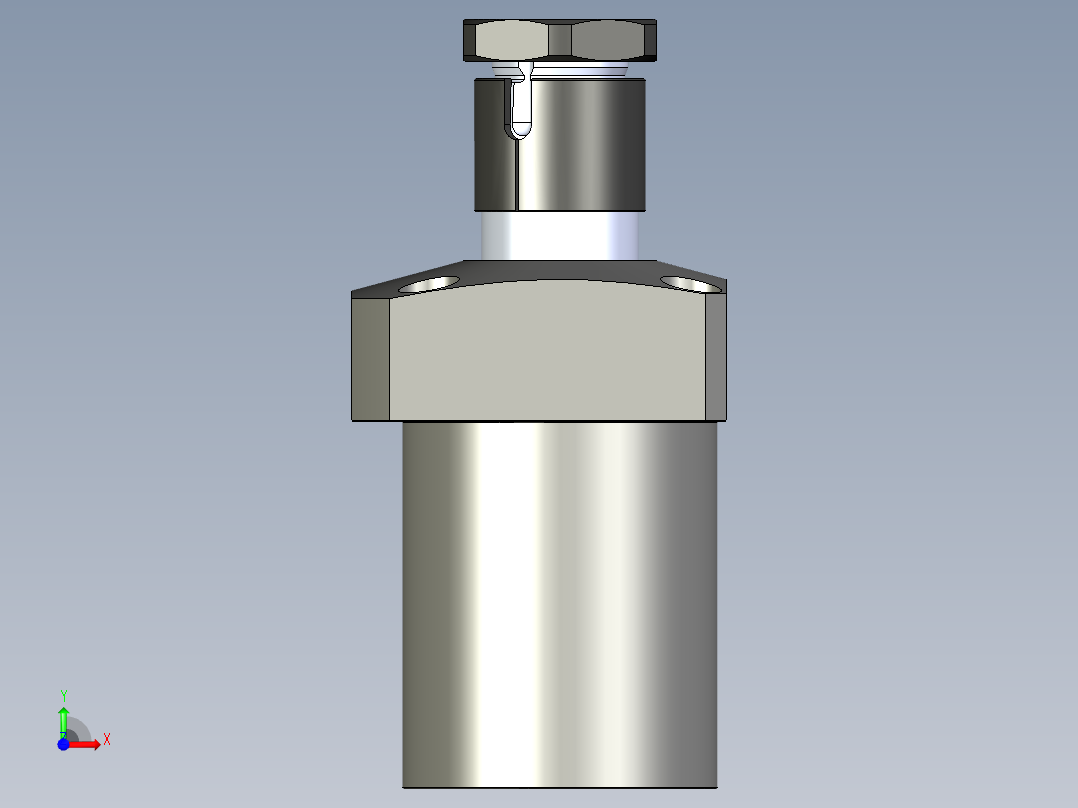 KOSMEKLHS0900-SR-Y60多系列多零件图纸模型前视图
