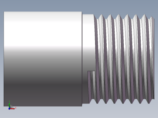 丝头-单外丝 DN15前视缩略图