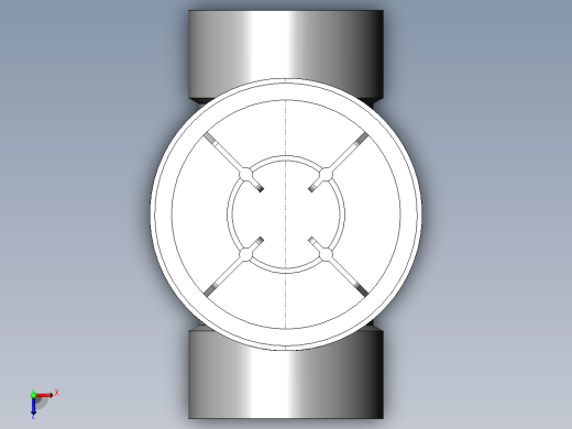 PVC管件-6in CHECK VALVE俯视缩略图