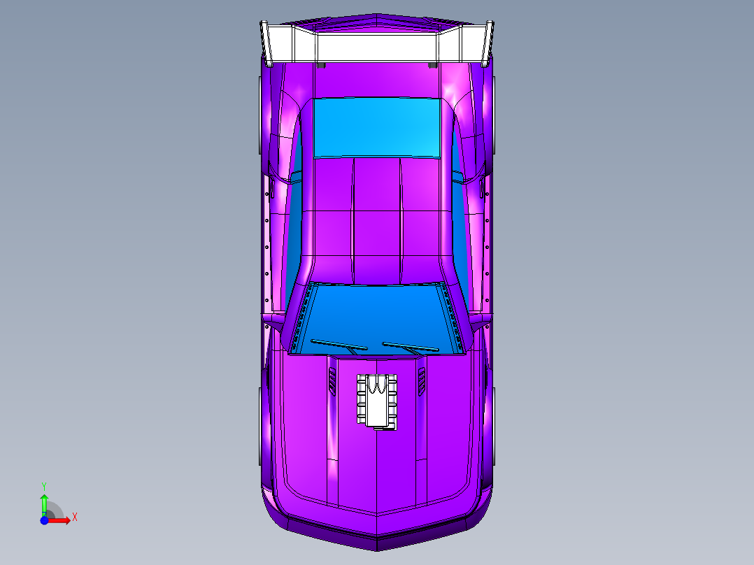 玩具赛车 STP前视图