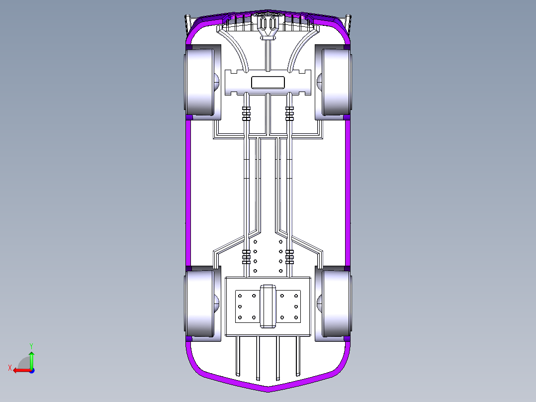 玩具赛车 STP后视图