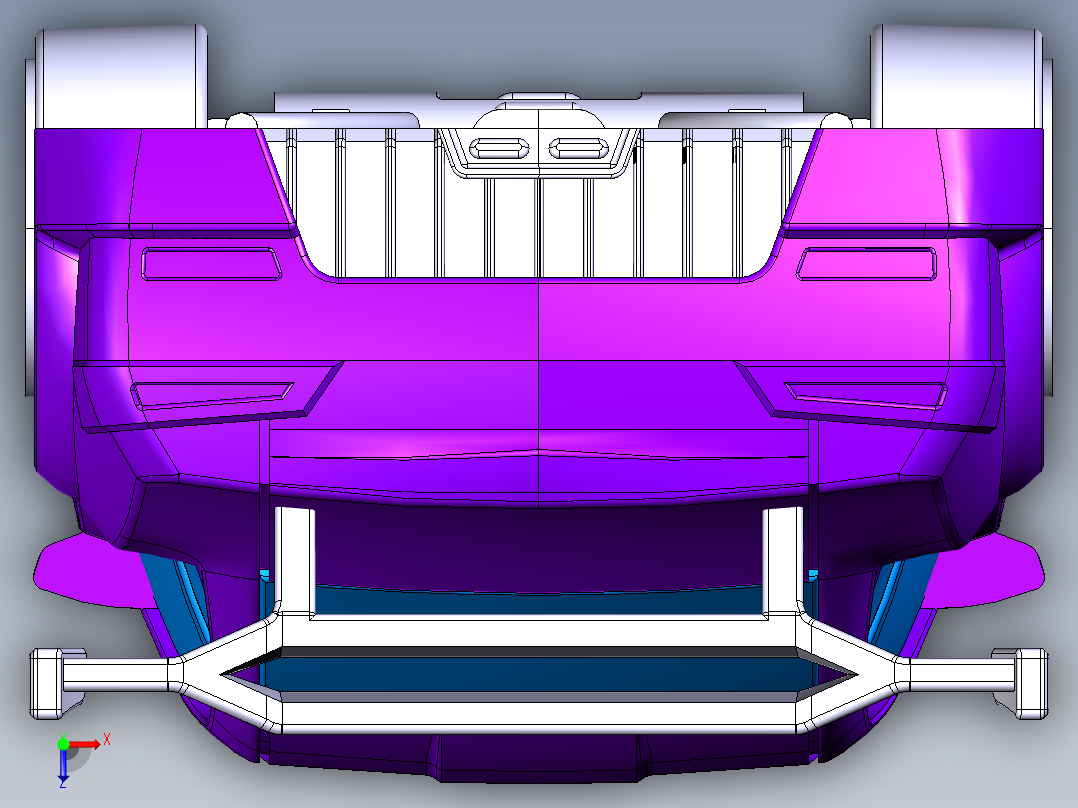 玩具赛车 STP俯视图