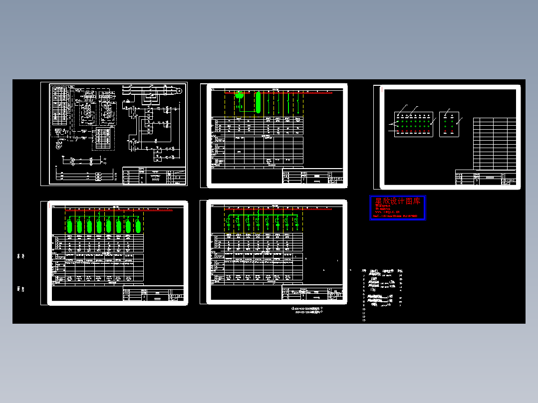 遂道风机电气设计图