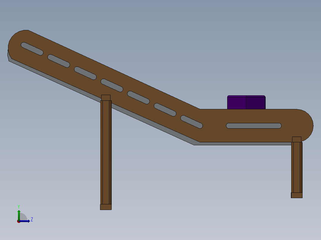 皮带输送机 (68)左视图